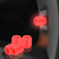 Tappi Valvola Fluorescente per Pneumatici Auto