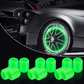 Tappi Valvola Fluorescente per Pneumatici Auto