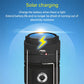 Lampada da campeggio a energia solare con braccio retrattile