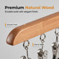 Appendi 10 Oggetti All'Istante! Organizer in Legno con 10 Mollette Antiscivolo