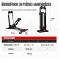 🔥 Sconto del 50%! 🚴 Portabiciclette pieghevole a doppia barra – Supporto espositivo a forma di U per bici da corsa e MTB
