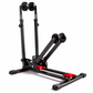 🔥 Sconto del 50%! 🚴 Portabiciclette pieghevole a doppia barra – Supporto espositivo a forma di U per bici da corsa e MTB