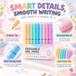 Set di 9 Penne Gel Cancellabili a Colori