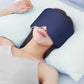 🌙 Maschera per dormire zavorrata reversibile per tutte le stagioni 🖤