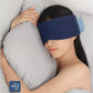 🌙 Maschera per dormire zavorrata reversibile per tutte le stagioni 🖤