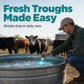 🚜💧 Alghe e melma nell'acqua degli abbeveratoi? – Pastiglie detergenti a dissoluzione rapida per abbeveratoi per bestiame – acqua pulita senza bisogno di strofinare, basta metterle dentro 🐄✨