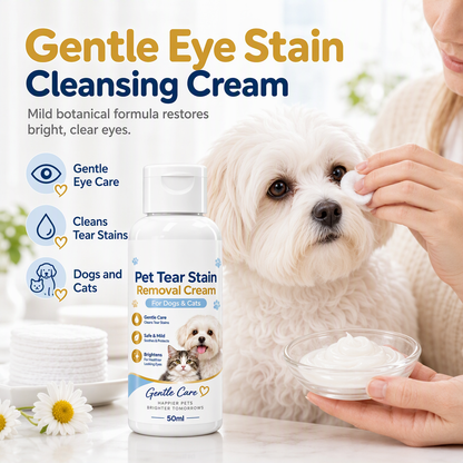 🎉 Sconto a tempo limitato del 50% 🐶🐱 Crema rimuovi macchie da lacrime per animali domestici