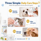 🎉 Sconto a tempo limitato del 50% 🐶🐱 Crema rimuovi macchie da lacrime per animali domestici