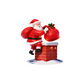 🎄 -50% Adesivi Natalizi LED Luminosi