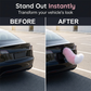 Coda animata in peluche per auto con telecomando e ricarica USB-C