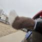 Coda animata in peluche per auto con telecomando e ricarica USB-C