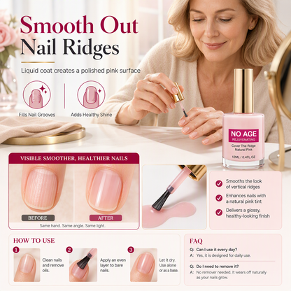 💅 Smalto riempitivo rosa nude 12 ml per unghie irregolari | Finitura lucida