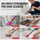 Sturalavandini pneumatico manuale per WC e scarichi – 66 cm