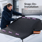 Copertura magnetica per parabrezza auto