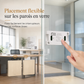 Kit interruttore wireless con interruttore da parete adesivo e ricevitore per lampade domestiche da 220 V