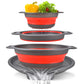 🔥 OFFERTA LIMITATA: -50%! 🥗 Colapasta Pieghevole Multifunzione – Scolatore con Base di Drenaggio, Compatto e Pratico per la Cucina ✨