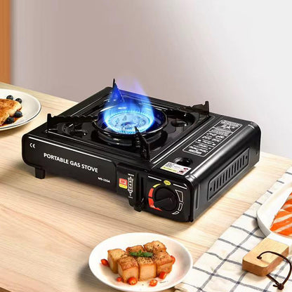 🔥 50% DI SCONTO ORA! 🏕️ Fornello portatile a doppia alimentazione – Compatibile con butano e GPL, potente e perfetto per il campeggio ⛺