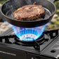 🔥 50% DI SCONTO ORA! 🏕️ Fornello portatile a doppia alimentazione – Compatibile con butano e GPL, potente e perfetto per il campeggio ⛺