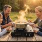 🔥 50% DI SCONTO ORA! 🏕️ Fornello portatile a doppia alimentazione – Compatibile con butano e GPL, potente e perfetto per il campeggio ⛺