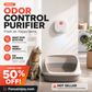 🔥50% DI SCONTO PER UN TEMPO LIMITATO! 🌬️ Dì addio ai cattivi odori! Eliminatore di odori intelligente e silenzioso per animali domestici 🐾