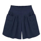 Pantaloncini da Spiaggia Causale da Donna con Elastico in Vita